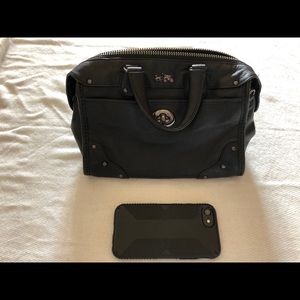 Coach mini top-handle bag